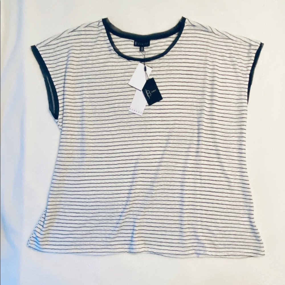 Bobeau Scooped Neck Shirt